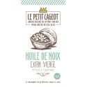 Huile de noix artisanale, Extra Vierge - 2,5dl ou 5dl - Le Petit Cageot
