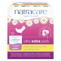 Serviette Ultra Extra Pads en coton biologique - Super - 10 pièces - Natracare
