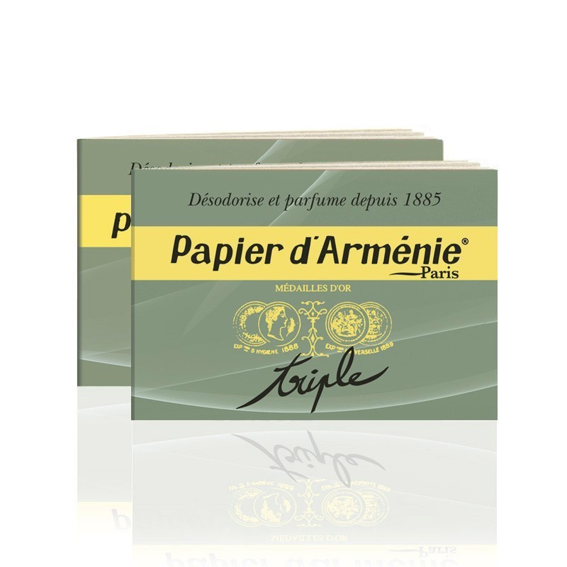 Papier d'Arménie Triple "Tradition" (Classique) - Carnet de 36 bandes - Papier d'Arménie (Paris)