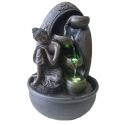 Fontana - Buddah "Krishna" (con illuminazione a LED) - Zen'Light