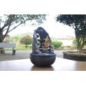 Zimmerbrunnen - Buddha "Mystic" (mit LED-Beleuchtung) - Zen'Light