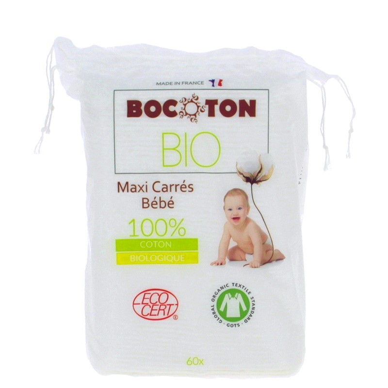 60 Maxi Salviette Bebe - Cotone 100% bio-ecosolidale