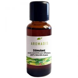 Huile essentielle pour diffusions, Stimulant (100% naturelle et pure) - 30ml - Aromadis