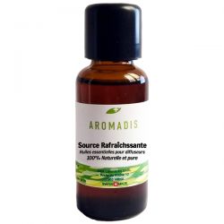 Huile essentielle pour diffusions, Source rafraîchissante (100% naturelle et pure) - 30ml - Aromadis