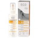 Huile solaire transparente Bio, peaux sensibles - Sans parfum - SFP 30 - 50ml - ECO Cosmetics