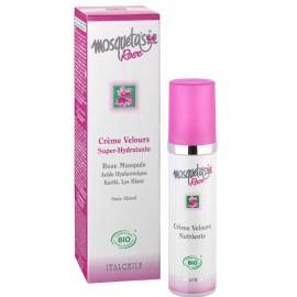 Ancien emballage - Crème Velours Super Hydratante à la Rose Musquée Bio - Mosqueta's - 50ml