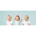 100% Naturkautschuk Baby-sauger - "Crown pacifier" Gerundet, 3 bis 36 Monate - Hevea