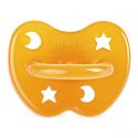 100% Naturkautschuk Baby-sauger - "Star & moon pacifier" Kieferorthopädie, 0 bis 3 Monate - Hevea