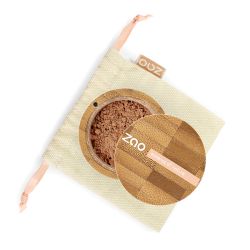 Grundierung schminken, Mineral-Silk - Beige braun - 15 gr - Zao Make-Up