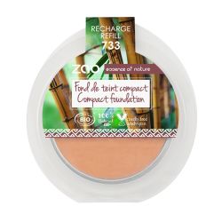 Recharge - Fond de teint compact - Compact Foundation - N°733, Neutre- 7,5g - Zao Make-up