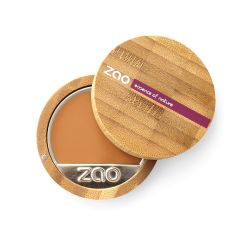 Fondotinta Compact Foundation - N°735, Cioccolato - 7,5g - Zao Make-up