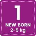 Couches-culottes pour bébé Suisses & Écologiques - Taille 1, Newborn (2-5kg) - 1x carton de 27pces - Pingo