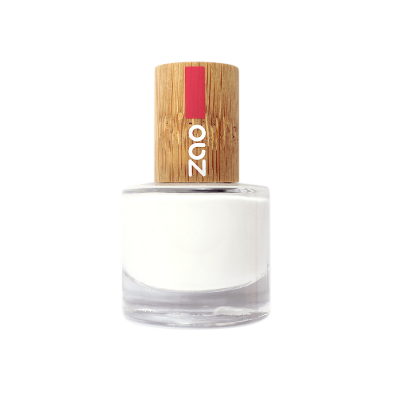 Smalto per unghie - Bianco francese - 8 ml - Zao Make-up
