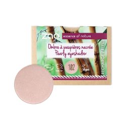 Recharge Fard à Paupières nacré - N° 102, Beige rosé nacré - Zao