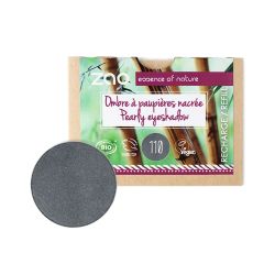 Nachfüller Perlmutt-schimmender Lidschatten (Metal Grey) - Zao Make-Up