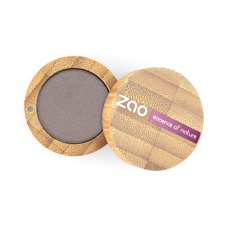 Perlmutt-schimmender Lidschatten (Brown Grey) - Zao Make-Up