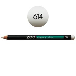 Crayons de maquillage BIO pour les yeux & les lèvres - N° 614, Blanc - Zao