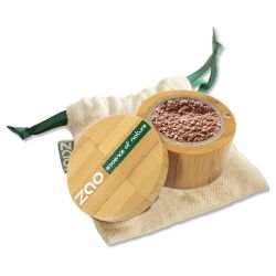 Perlmutt Lidschatten-Puder "Mineral Touch", Bio & Vegan - N° 531, Rotgold - Zao