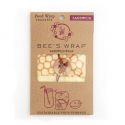 Emballage naturel pour aliment, en coton bio et cire d'abeille - Taille Sandwich (35.5 x 63cm) - Bee's Wrap