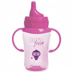 Trinkbecher mit Antikolik - 290ml - Bisphenol A frei - Blau - Born Free Bfree