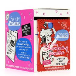 Mon shampoing poudre BIO pour cheveux secs - 12 sachet de 1g - Secrets de Provence