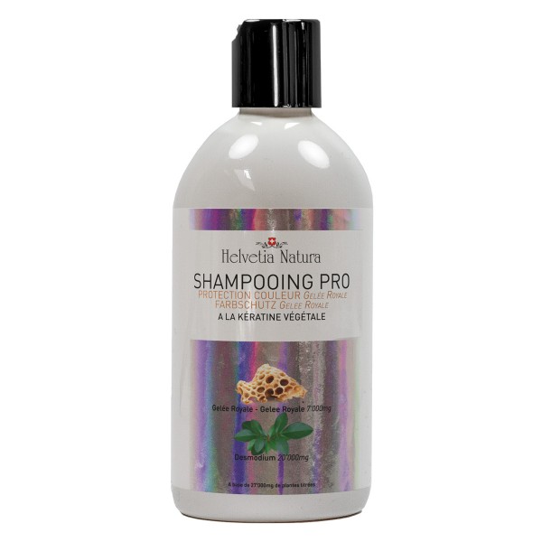 Shampooing Pro à la Kréatine végétale - Protection Couleur - 500ml - Helvetia Natura