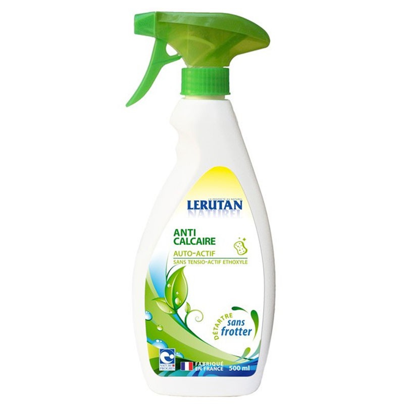 Spray anticalcare bio, decalcificanti senza sfregamento - 500ml - Lerutan
