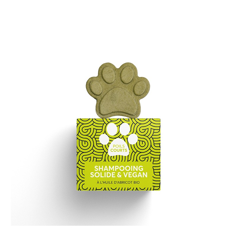 Shampooing solide pour chien et chat, poils courts - 60g - Pepet's