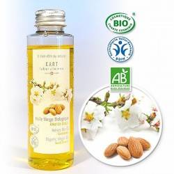 Huile végétales d'amande douces Bio - 100ml - Laboratoires KART