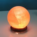 Lampe en cristal de sel de l'Himalaya (USB LED), SHPERE - ZEN'Arôme