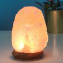 Lampe en cristal de sel de l'Himalaya (USB LED), Sphère - ZEN'Arôme