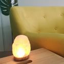 Lampe en cristal de sel de l'Himalaya (USB LED), ROCK - ZEN'Arôme