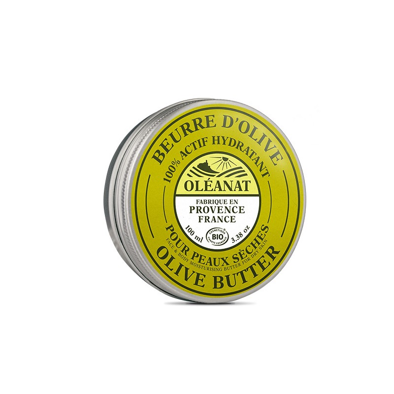 Burro d'olio d'oliva biologico per il corpo - 30ml - Oléanat
