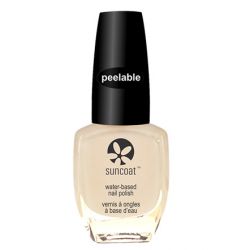 Base ou finition - Vernis à ongles pelable à base d'eau (12 Free), Clear Top/Base Coat. Rendez vos vernis pelable - 11ml - Sunco