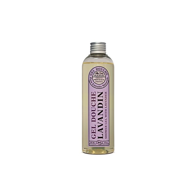 Gel douche lavandin BIO - Douceur extrême - 250ml - Oléanat