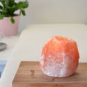 Bougeoir en cristal de sel de l'Himalaya, 1kg - ZEN'Arôme