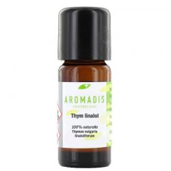 Huile essentielle de Thym Linalol (100% naturelle et BIO) - 10ml - Aromadis