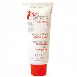 Masque Claymask à l'argile rouge - Effet "Bonne mine" - 75ml - Laboratoires KART