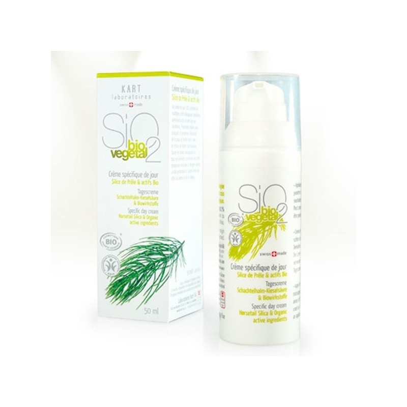 Crème spécifique de jour à la silice de prêle - Gamme SiO2 - 50ml - Laboratoire KART