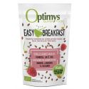Easy Breakfast (miscela istantanea) - Lampone, lino, chia Bio - 350g - Optimys